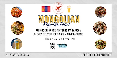 Mongolian Pop-Up Dinner - Sankara x Long Bay - January 13th primary image