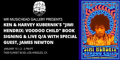 Jimi Hendrix: Voodoo Child Book Signing primary image