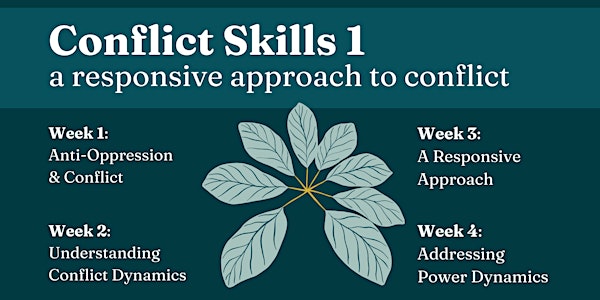 Conflict Skills 1: A Responsive Approach to Conflict