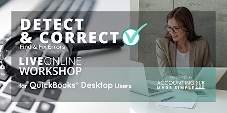 Detect  & Correct for QuickBooks Desktop Users tickets