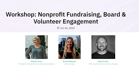 Nonprofit Workshop: Fundraising, Board & Volunteer Engagement tickets