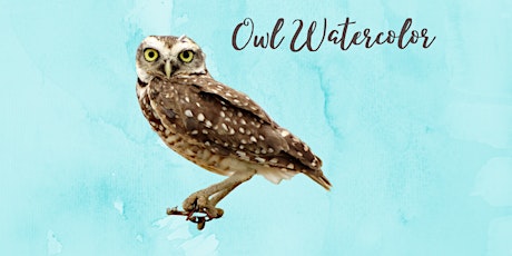 Owl Watercolor tickets