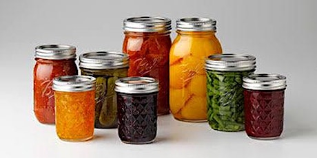 Introduction to Home Canning and Preserving (Online Class) tickets