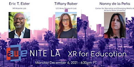 Hauptbild für XR in Education | AWE Nite LA January 2022