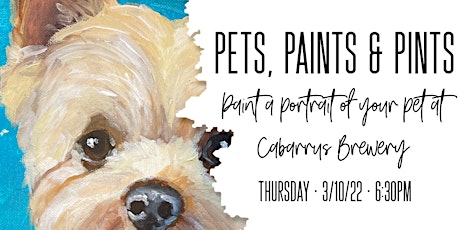 Pets, Paints & Pints at Cabarrus Brewing tickets