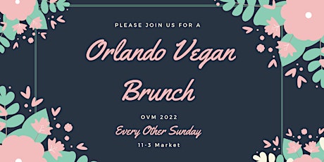 Orlando Vegan Market Brunch