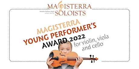 Magisterra Young Performer's Award 2022 tickets