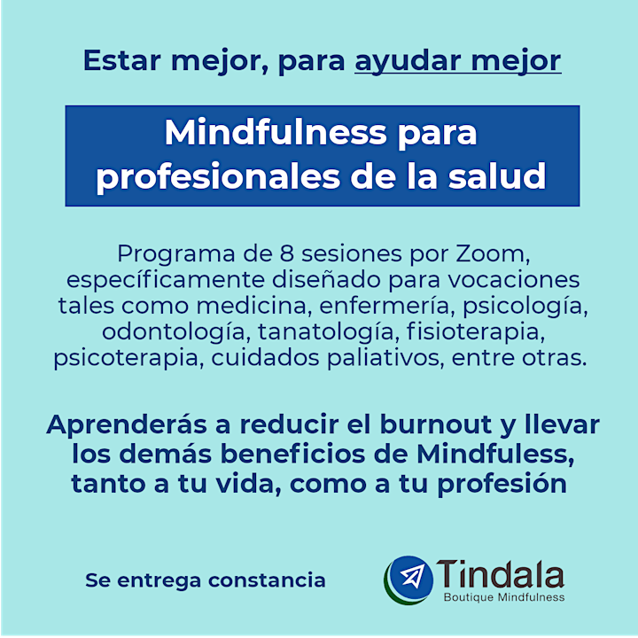 
		Imagen de Mindfulness para profesionales de la salud
