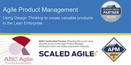 SAFe Agile Product Management 5.0 Online tickets