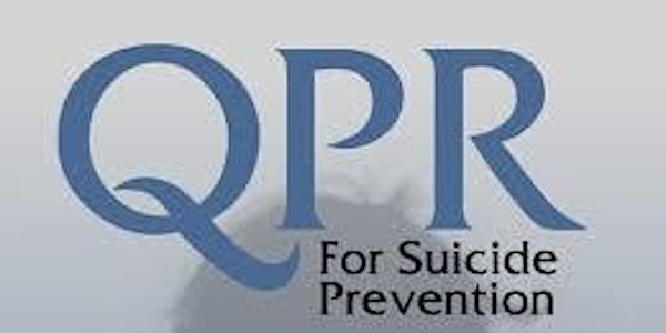 QPR Suicide Prevention 30 Jan