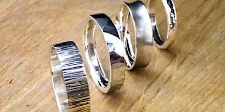 Jewellery Making Class - Hammered Silver Ring tickets