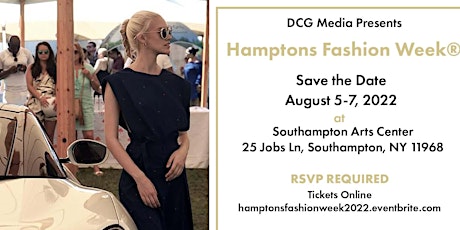 Hamptons Fashion Week 2022 -Full Frontal Fashion tickets