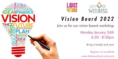 Vision Board 2022 Workshop tickets
