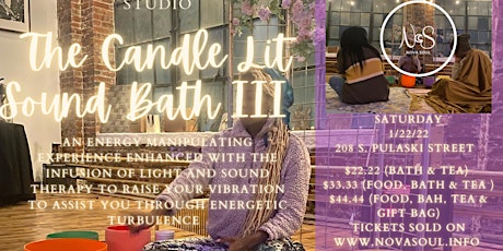 The Candle Lit Sound Bath III tickets