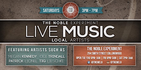 Live Music @ The Noble tickets