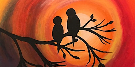 ONLINE Paint Along -- Two Birds on Branch tickets