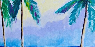 ONLINE Paint Along — Palm Trees