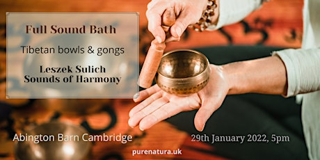 Full Sound Bath with Sounds of Harmony tickets