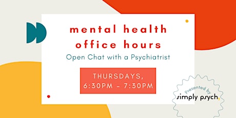 Mental Health Office Hours tickets