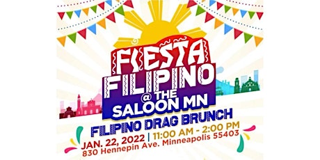 FIESTA FILIPINO @ THE SALOON - Filipino Drag Brunch tickets