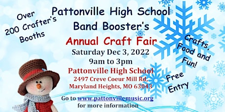 2022 Pattonville Band Boosters Annual Craft Fair