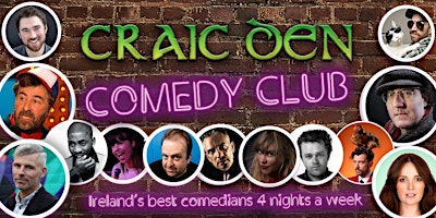 Craic Den Comedy Club @ Workmans -January 22 – Ian