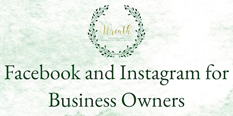 Facebook and Instagram for Business Owners tickets