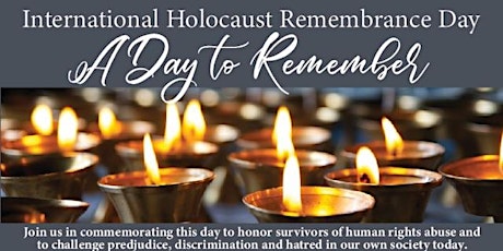 International Holocaust Remembrance Day tickets