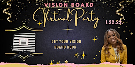 VIRTUAL Vision Board Book Party primary image