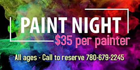 All ages Paint nights & Retro in Camrose tickets