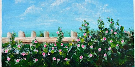 Chill & Paint  Fri Night 7pm @Auck City Hotel - Roses over The Fence! tickets