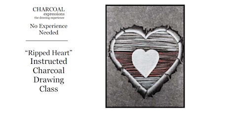 Charcoal Drawing Event "Ripped Heart" in Nekoosa tickets