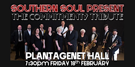 The Commitments Tribute at Plantagenet Hall tickets