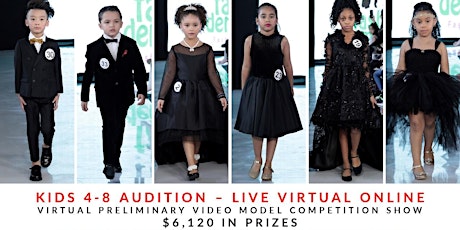 THE KIDS VIRTUAL MODEL OF THE YEAR SHOW - $12,240 IN PRIZES entradas
