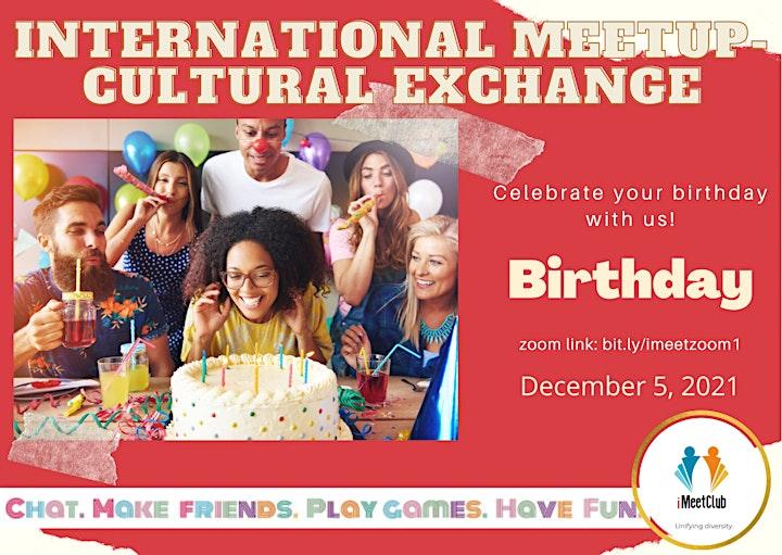 Fun & Free International Meetup - Cultural Exchange image