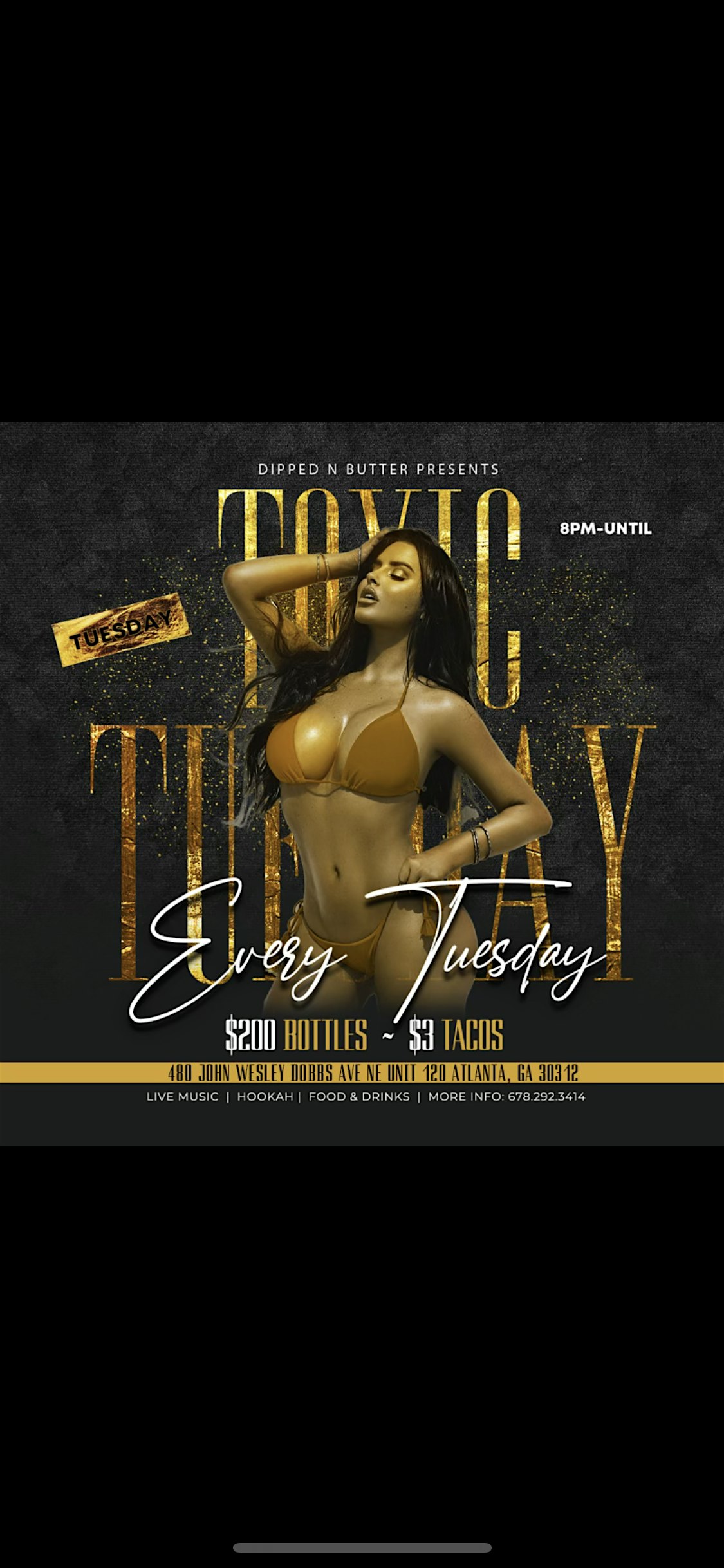 Toxic Tuesdays at Dipped N Butter