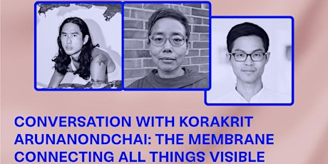 19 Jan | Conversation with Korakrit Arunanondchai primary image