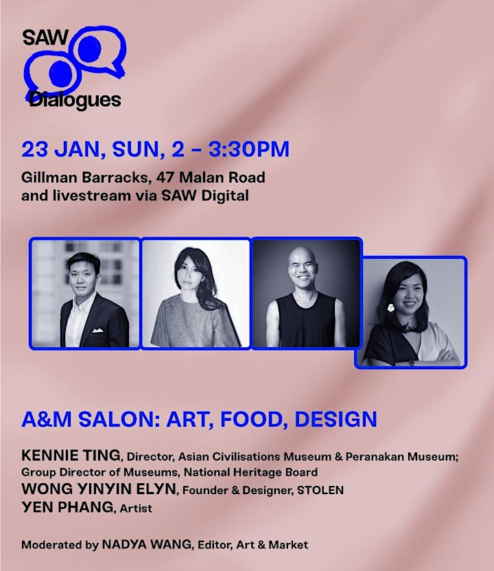 
		23 Jan | A&M Salon: Art, Food, Design image
