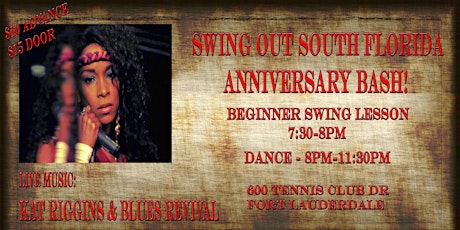 Swing Out South Florida - Anniversary Bash primary image