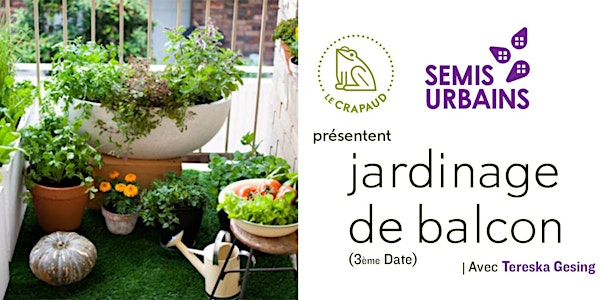 Jardiner en ville : Solutions pour le potager balconier (troisième date)