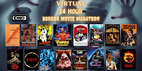 VIRTUAL 24 Hour Horror Movie Marathon (USA) tickets