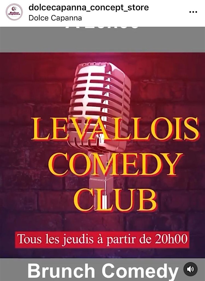 Les Jeudis du Rire du Levallois Comedy Club image