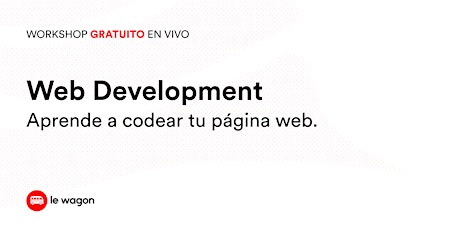 Web Development | Workshop Gratuito boletos
