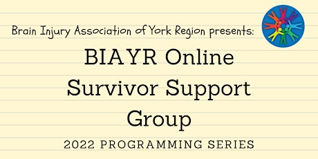 BIAYR Online Survivor Support Group 2022 tickets