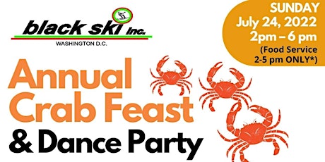 2022 Annual Black Ski Crab Feast & Jammin Dance Party tickets