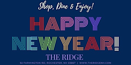 2022 The Ridge Happy New Year - Shopping Spree! tickets