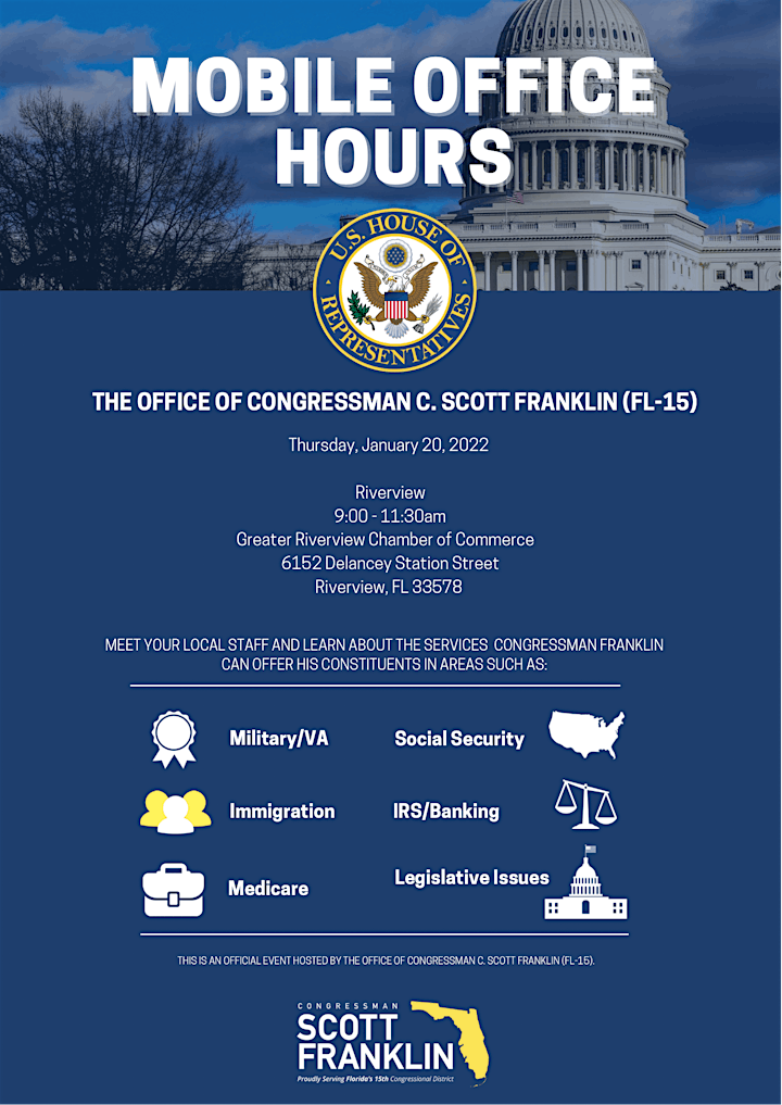 Congressional Mobile Office Hours image