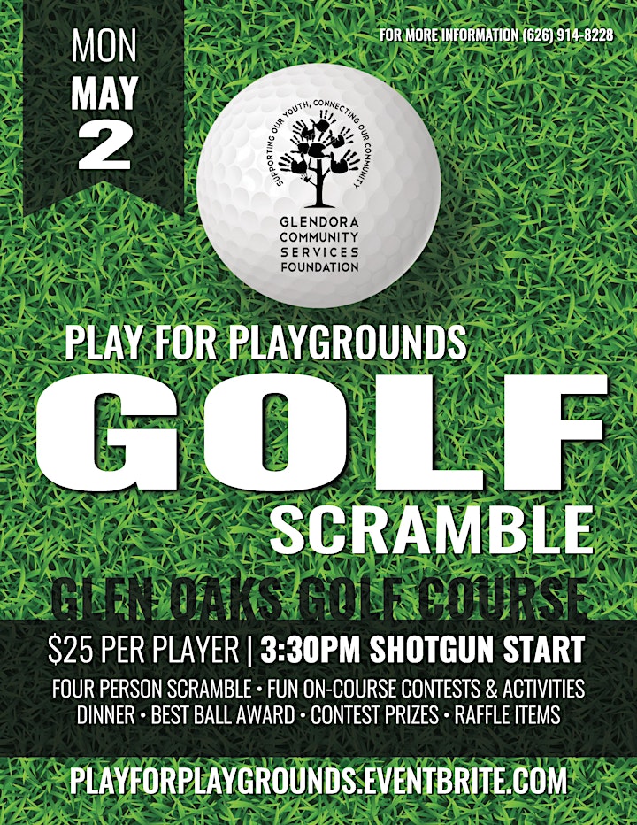 Play for Playgrounds Golf Scramble image