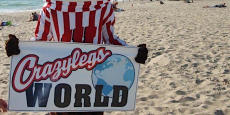 FREE CRAZYLEGS WORLD WEST 2016 - Hermosa Beach - PIER TO PIER run/walk primary image