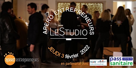 Apéro Entrepreneurs Paris @ LeStudio | jeudi 3 février 2022 billets